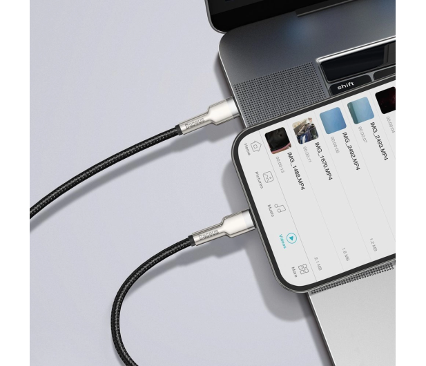 Baseus Kabel Cafule Series Metal Data USB-C / Lightning 20W PD 1 m - 1502040 - zdjęcie 4